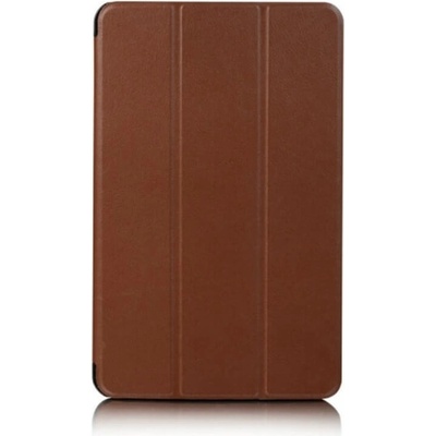 SES 2v1 Smart flip cover + zadní plastový ochranný kryt Samsung Galaxy Tab A7 Lite SM-T220 10519 hnědý