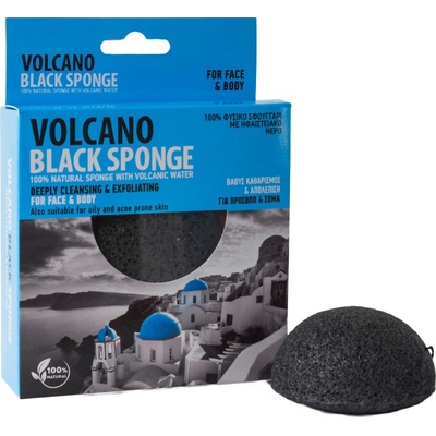Santo Volcano sponge mini Black