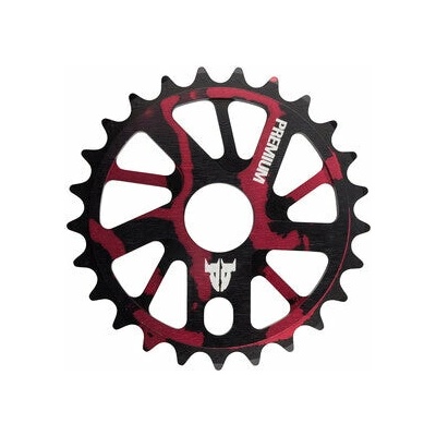PREMIUM Prevodník BMX PREMIUM GNARSTAR - Smoke-Red, 28T