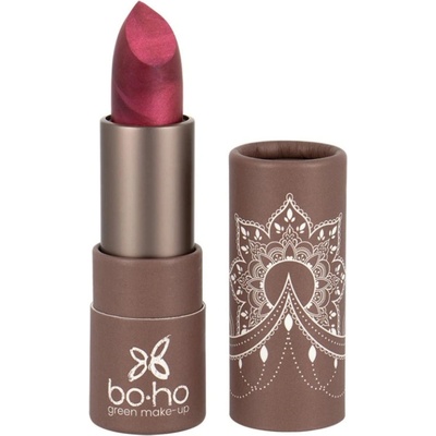 Bo.ho Green Bio rtěnka lesklá perleťová 406 Cassis 3,5 g