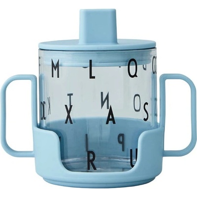 Design Letters Светлосиня бебешка чаша Grow With Your Cup Grow with Your Cup - Design Letters (20103008LIGHTBLUE)