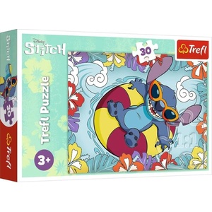 Trefl Puzzle Lilo&Stitch: На ваканция 30 части (18305)