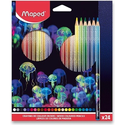 Maped Pastelky Deepsea Paradise 831705 24 ks