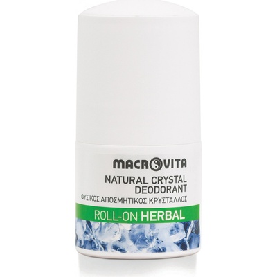 Macrovita Natural Crystal Deodorants Natural crystal roll-on herbal 50 ml