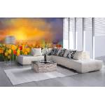DIMEX ART Самозалепваща се флизелинова фототапета картина - жълти лалета 375 x 250 см