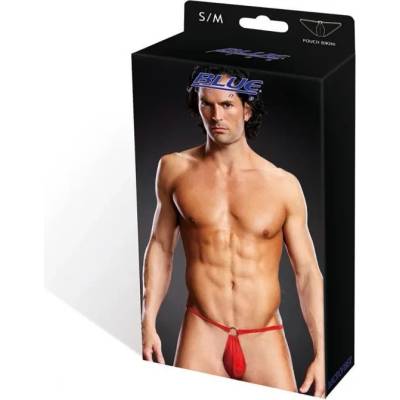 Мъжки слипове, червено изкушение - Pouch Bikini S/M (BLUE000044)
