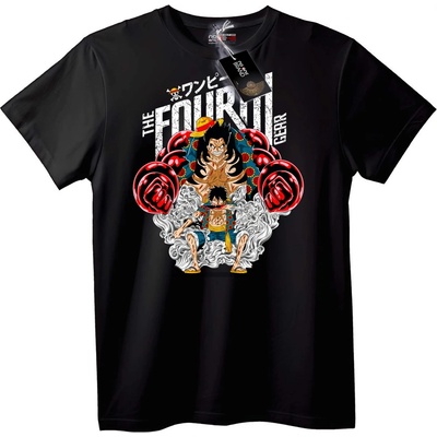 NOONEBRAND Тениска One Piece Gear 4 Luffy - 2XL, White