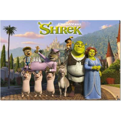 Grupo Erik Maxi plakát Shrek a kamarádi, Shrek