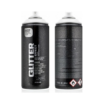 Montana glitter effect silver 400ml