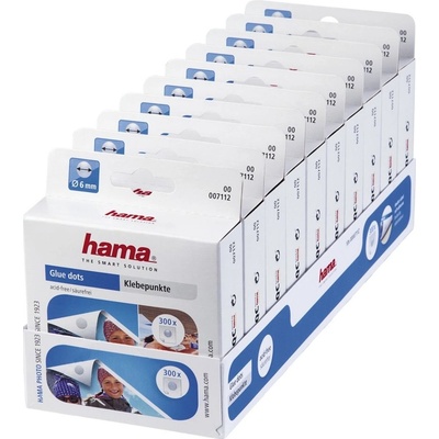 Hama lepící body, 6 mm, 300 ks, permanentní