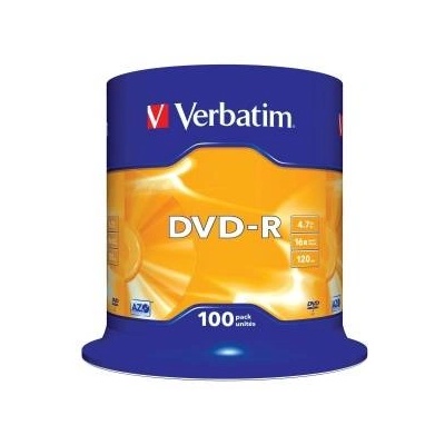 Verbatim DVD-R Verbatim DVD-R Matt Silver 100 броя