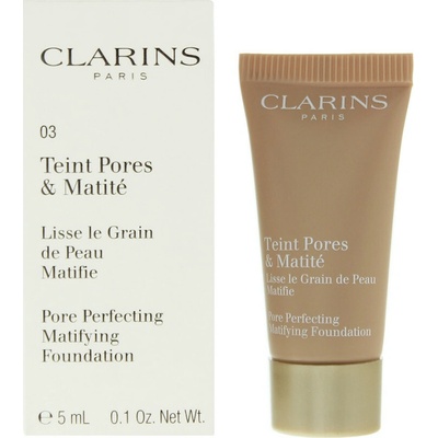 Clarins Pore Perfecting Matifying Foundation Make-up 03 Nude Honey 5 ml