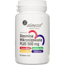 Aliness Diosmin mikronizovaný PLUS 500 mg 100 tabliet