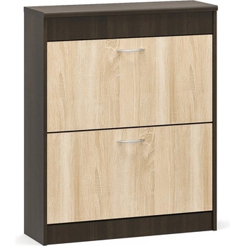 Bogdan Furniture Europe Шкаф за обувки Мебели Богдан 2-e20, венге и сонома