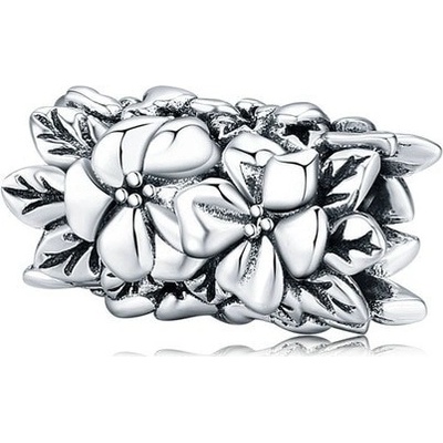 P&J Jewellery Stříbrný přívěsek Květinový vějíř SB59