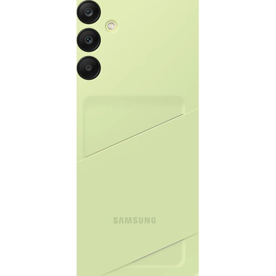 Samsung Galaxy A25 Card Slot Silicone Case lime (EF-OA256TMEGWWW)