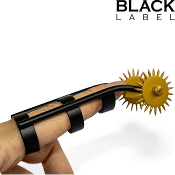 Black Label Cat Nail Double Pinwheel Black-Gold