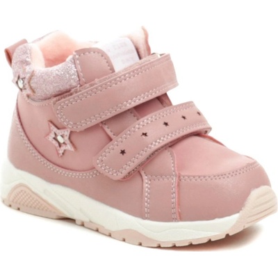 American Club XD106-23 dětské zimní boty pink