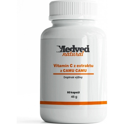 Medveď natural Vitamin C z extraktu z CAMU CAMU 60 kapslí