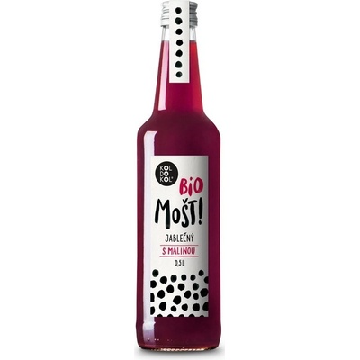Koldokol Bio Mošt jablko s malinou 500 ml