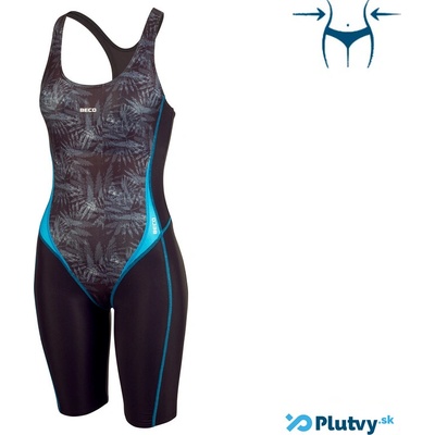 Beco Maxpower Longleg dámske športové plavky čierne