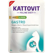 Kattovit Gastro Paté morčacie 10 x 85 g