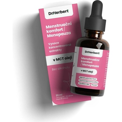 Dr. Herbert Menstruační komfort a hormonální rovnováhu 30 ml