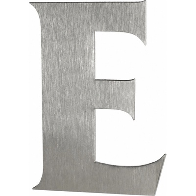 Domové číslo 120mm nerez písmeno "E" Nerez
