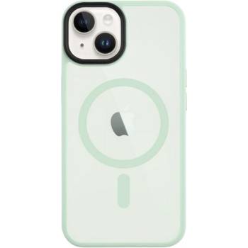 Tactical iPhone 14 TACTICAL MAGFORCE HYPERSTEALTH силиконов калъф за телефон, удароустойчив, MagSafe, СВЕТЛОЗЕЛЕН (57983113551)