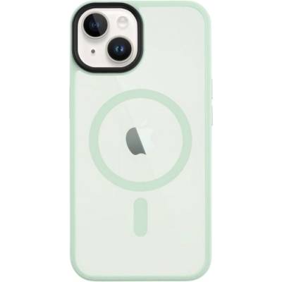 Tactical iPhone 14 TACTICAL MAGFORCE HYPERSTEALTH силиконов калъф за телефон, удароустойчив, MagSafe, СВЕТЛОЗЕЛЕН (57983113551)