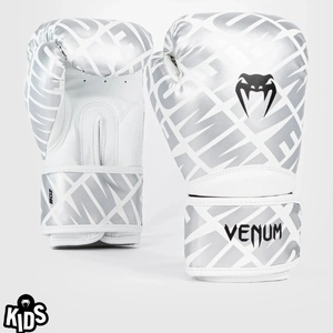 Venum | Официален Вносител за България Детски Боксови Ръкавици Venum Contender 1.5XT White/Silver - 4 oz