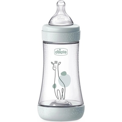 Chicco antikoliková kojenecká láhev Perfect 5 šedá 240 ml