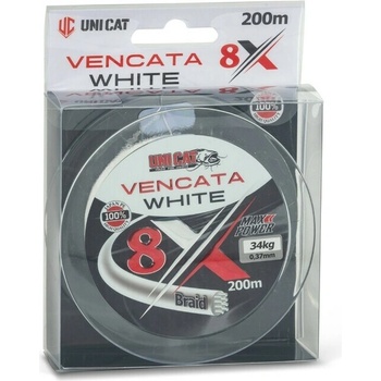 Uni Cat Vencata White 8X 200m - 0,60 mm