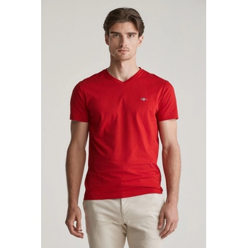 Gant Slim t-shirt Ruby red