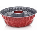 Voltz Форма за кекс Voltz V51223RE, 26.5 см, Мраморно покритие, Червен (V51223RE)