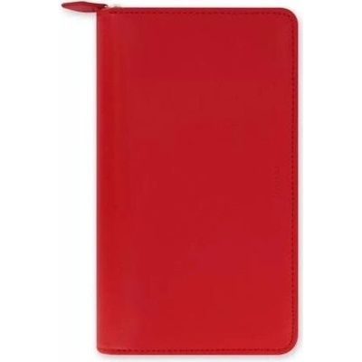 Filofax Saffiano ZIP Compact A6 týzdenný 2024 červený