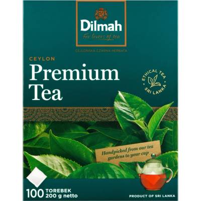 Dilmah Čierny čaj Premium Tea Ceylon 100 vrecúšok