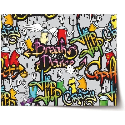 SABLIO Plakát Graffiti Varianta: 90x60cm