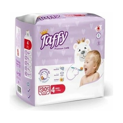 Taffy Premium Care 4 MAXI 7-18kg 30ks