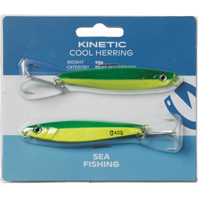 Kinetic pilker Cool Herring Green/Yellow 2ks 60 g