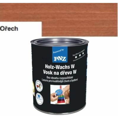 PNZ Vosk na dřevo W 0,75 l ořech