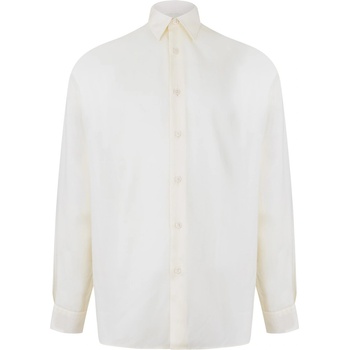 HUGO BOSS Men's HBB C-Cory 243 Plain Long-Sleeve Shirt - Open White 131