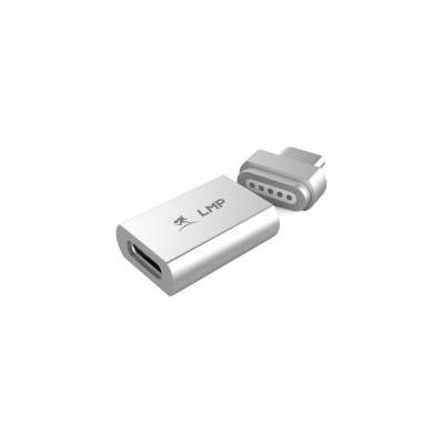 LMP USB-C Magnetic Safety Charging Adapter - USB-C към USB-C магнитен адаптер за MacBook и устройства с USB-C порт (сребрист)