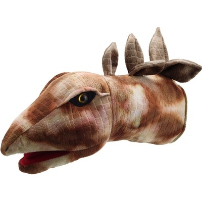 Dino maňásek na ruku hlava Stegosaurus Large Heads 40 cm