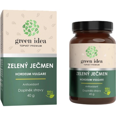 Green idea Zelený jačmeň sypaný 40 g
