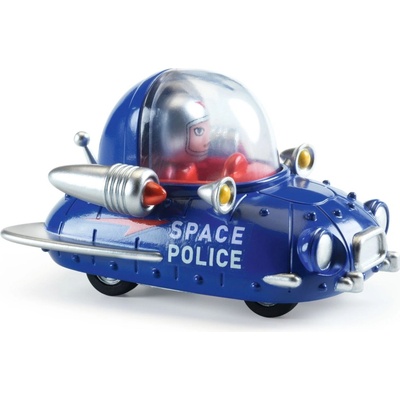 Djeco Autíčko Crazy Motors Space police uni