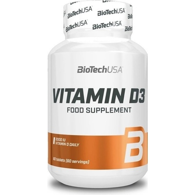 Biotech USA Vitamin D3 120 tabliet