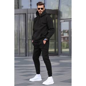 Madmext Мъжки спортен комплект 5905 - Черен #357908 (357908_Черно)