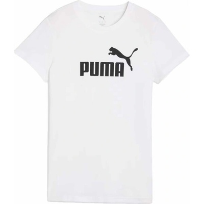Puma ESSENTIALS N0. 1 LOGO TEE bílá