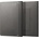 Spigen Valentinus S Laptop Sleeve 16 - кожен калъф с поставка за MacBook и преносими компютри до 16 инча (сив)